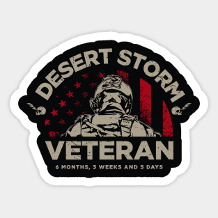 Operation Desert Storm Veteran Sticker